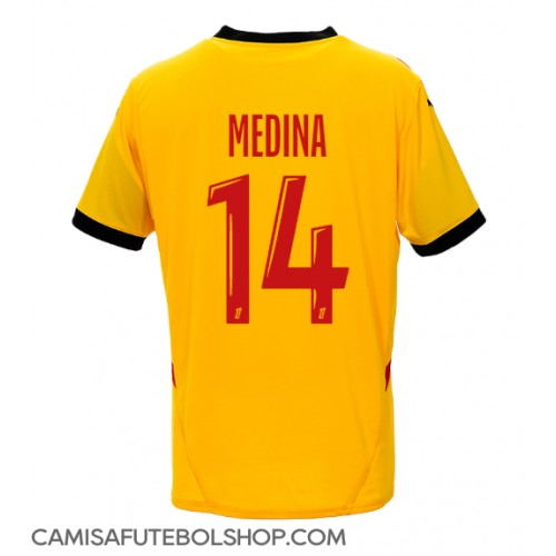 Camisa de time de futebol RC Lens Facundo Medina #14 Replicas 1º Equipamento 2024-25 Manga Curta
